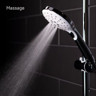 Душевая стойка IDDIS Ray с полочкой хром глянцевый RAYSW3Fi76